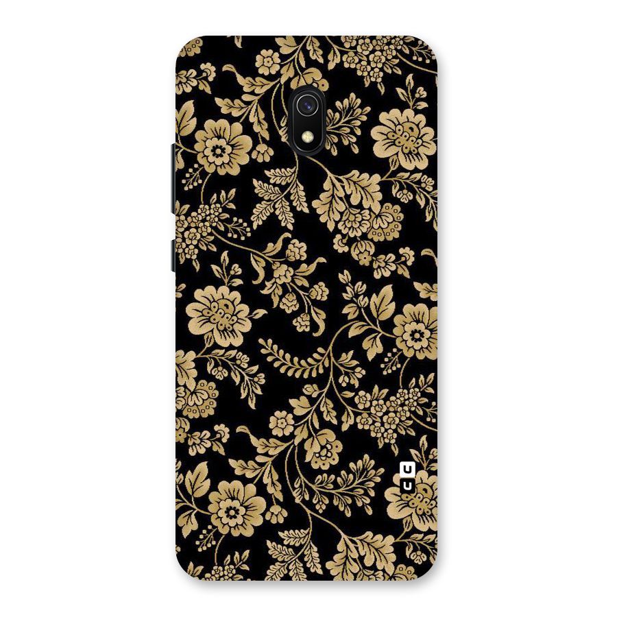 Aesthetic Golden Design Back Case for Redmi 8A