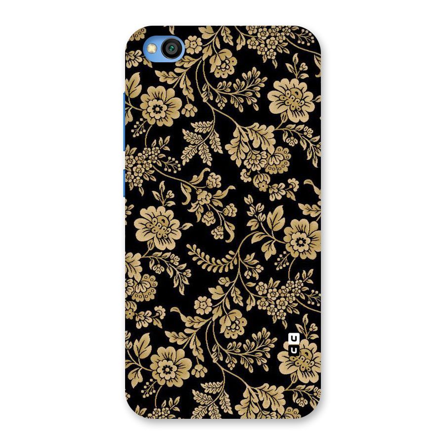 Aesthetic Golden Design Back Case for Redmi Go