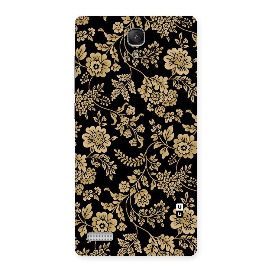 Aesthetic Golden Design Back Case for Redmi Note