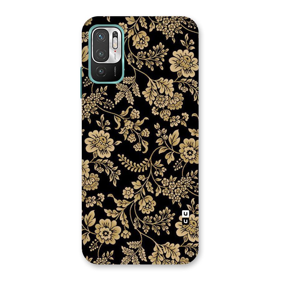 Aesthetic Golden Design Back Case for Redmi Note 10T 5G