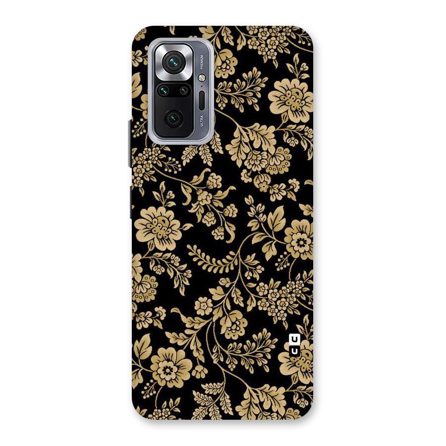 Aesthetic Golden Design Back Case for Redmi Note 10 Pro