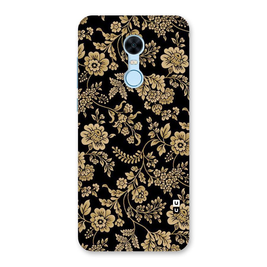 Aesthetic Golden Design Back Case for Redmi Note 5