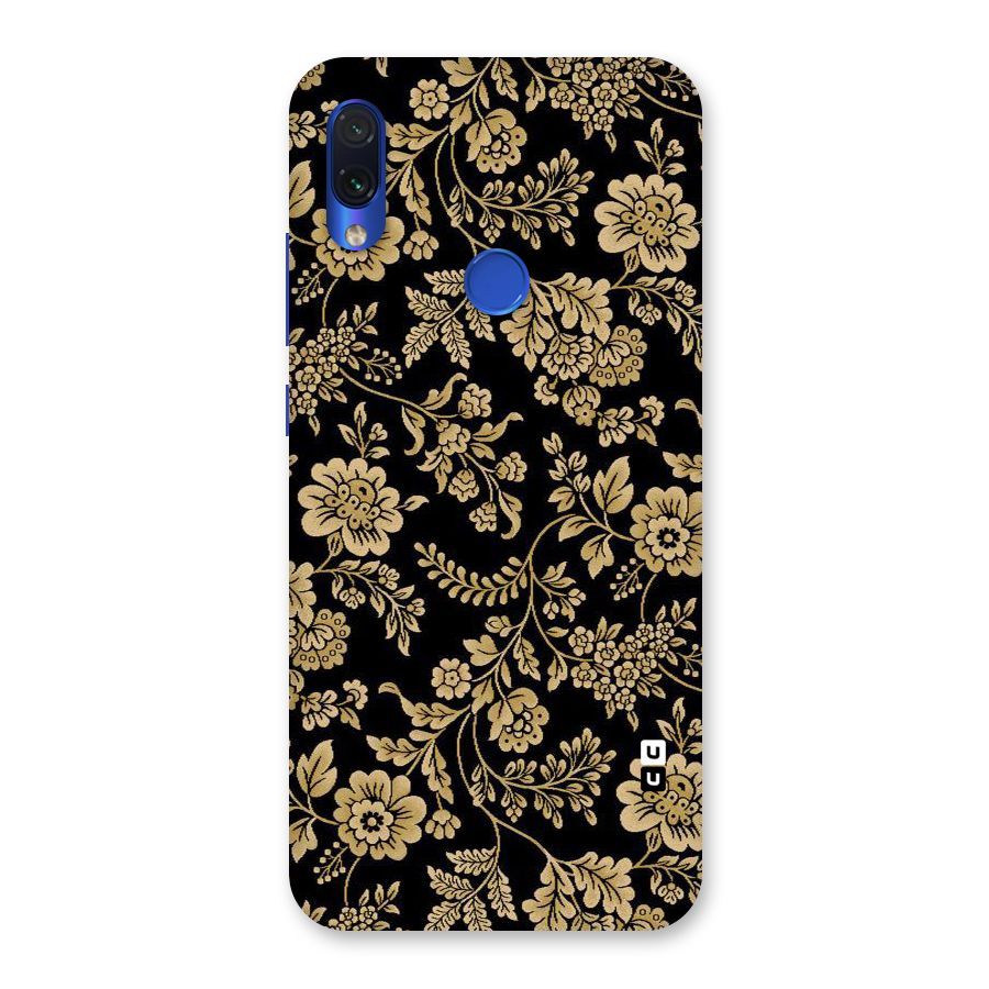 Aesthetic Golden Design Back Case for Redmi Note 7