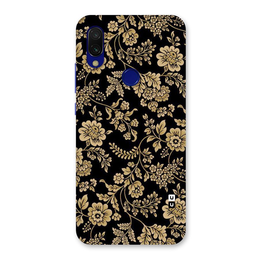 Aesthetic Golden Design Back Case for Redmi Y3