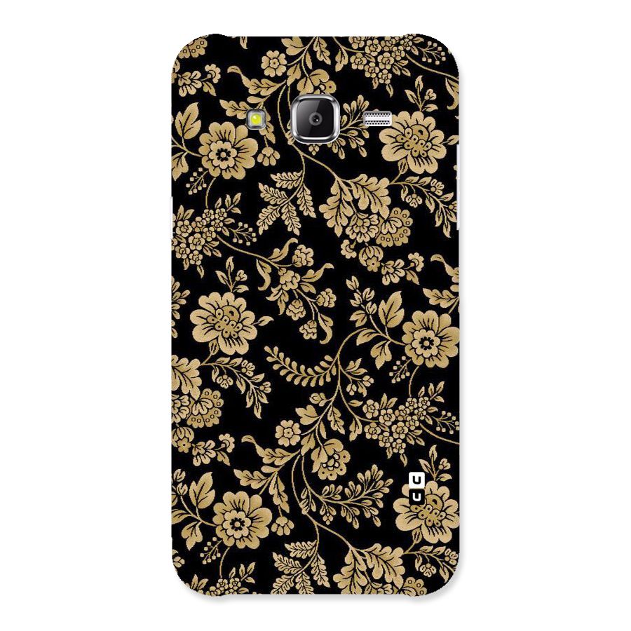 Aesthetic Golden Design Back Case for Samsung Galaxy J2 Prime