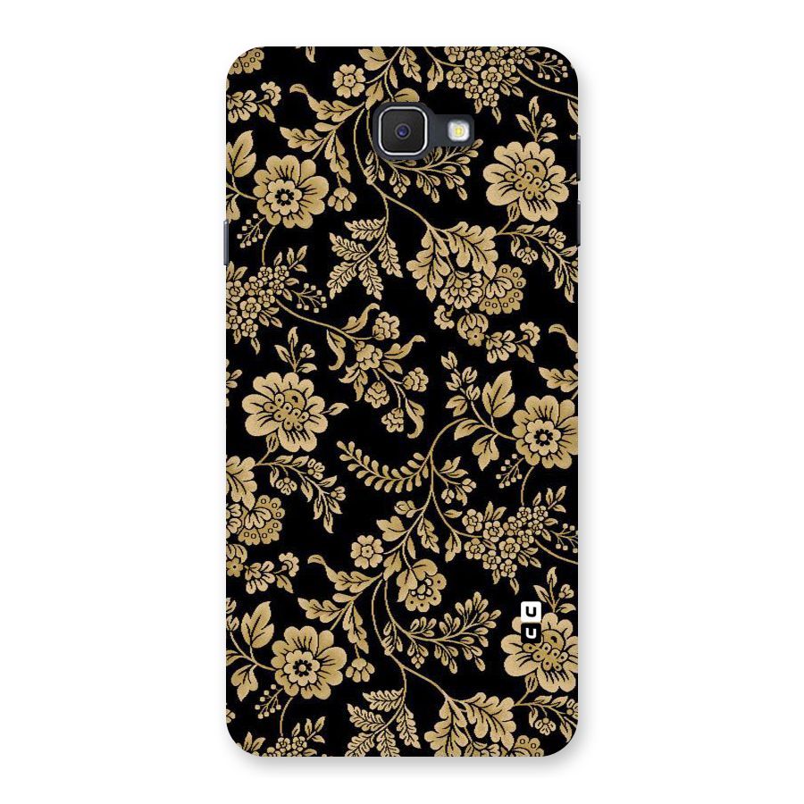 Aesthetic Golden Design Back Case for Samsung Galaxy J7 Prime