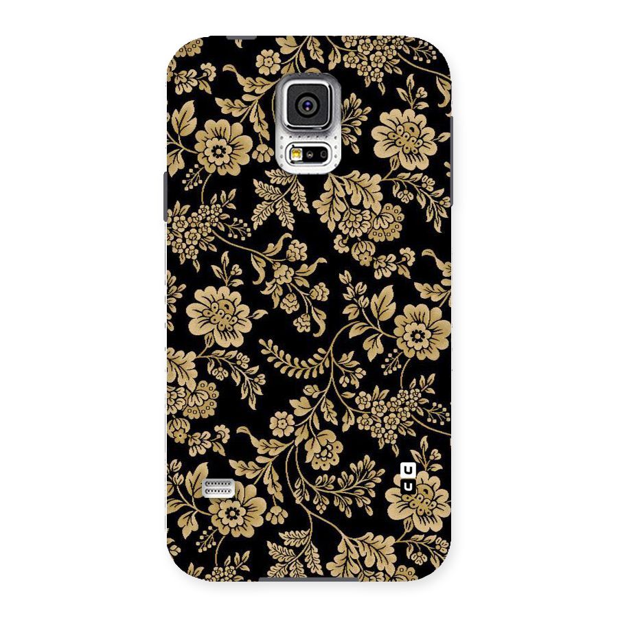 Aesthetic Golden Design Back Case for Samsung Galaxy S5