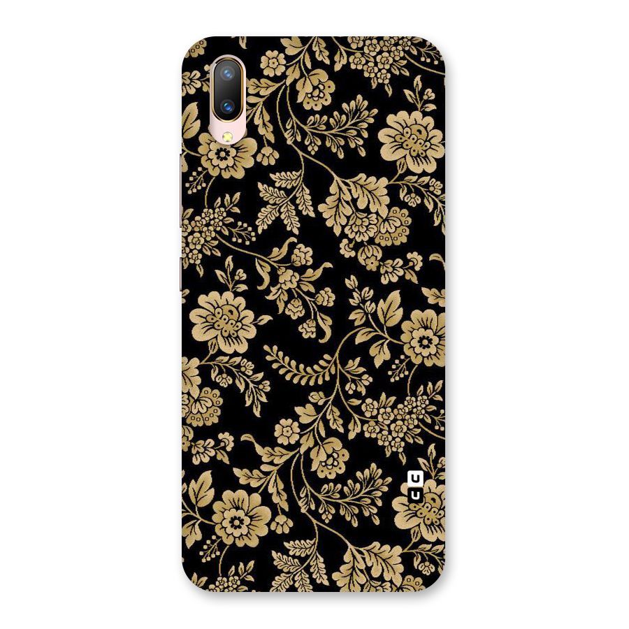 Aesthetic Golden Design Back Case for Vivo V11 Pro