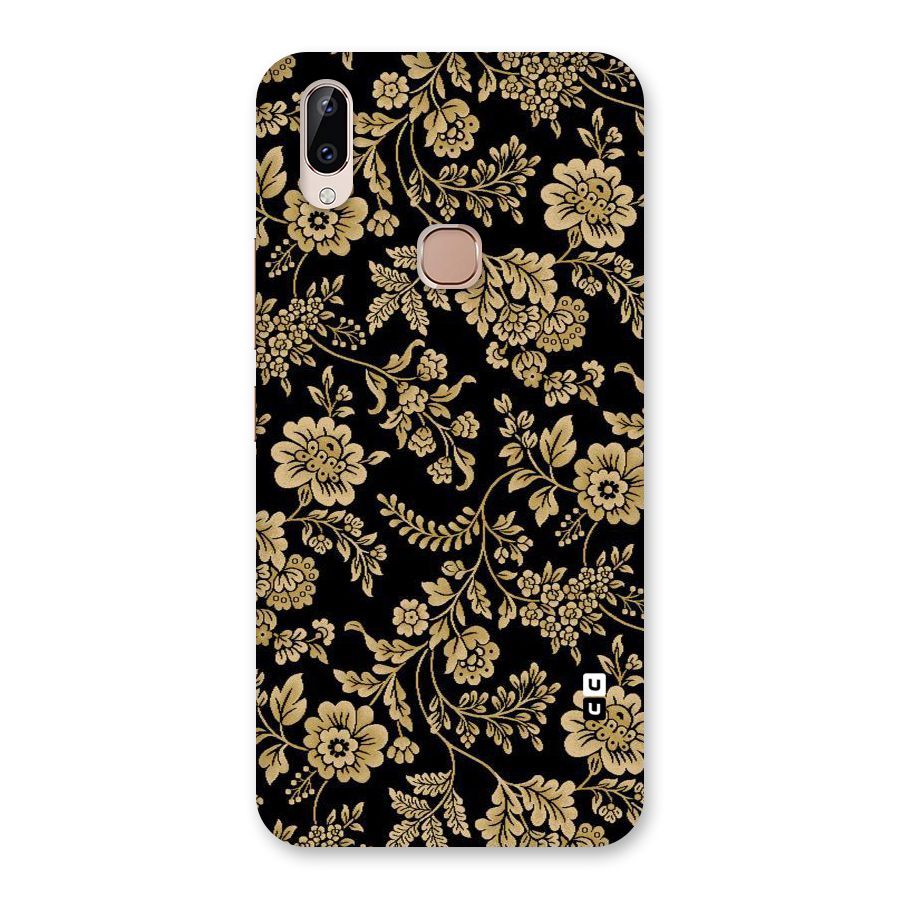 Aesthetic Golden Design Back Case for Vivo Y83 Pro