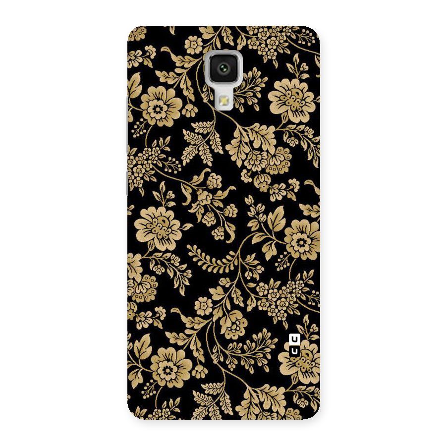 Aesthetic Golden Design Back Case for Xiaomi Mi 4