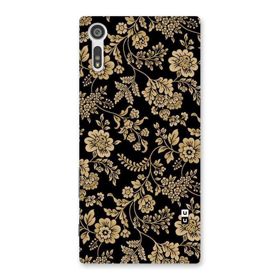 Aesthetic Golden Design Back Case for Xperia XZ