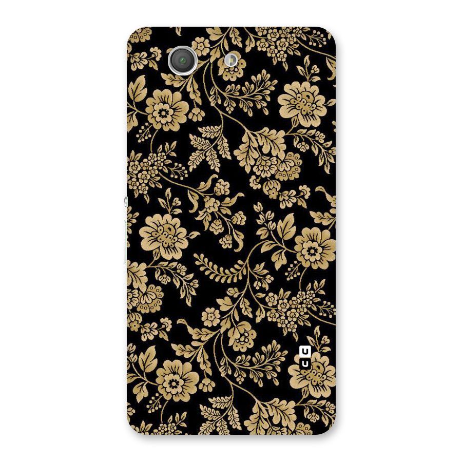Aesthetic Golden Design Back Case for Xperia Z3 Compact