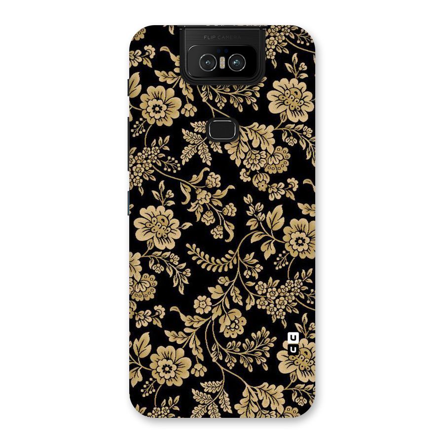 Aesthetic Golden Design Back Case for Zenfone 6z