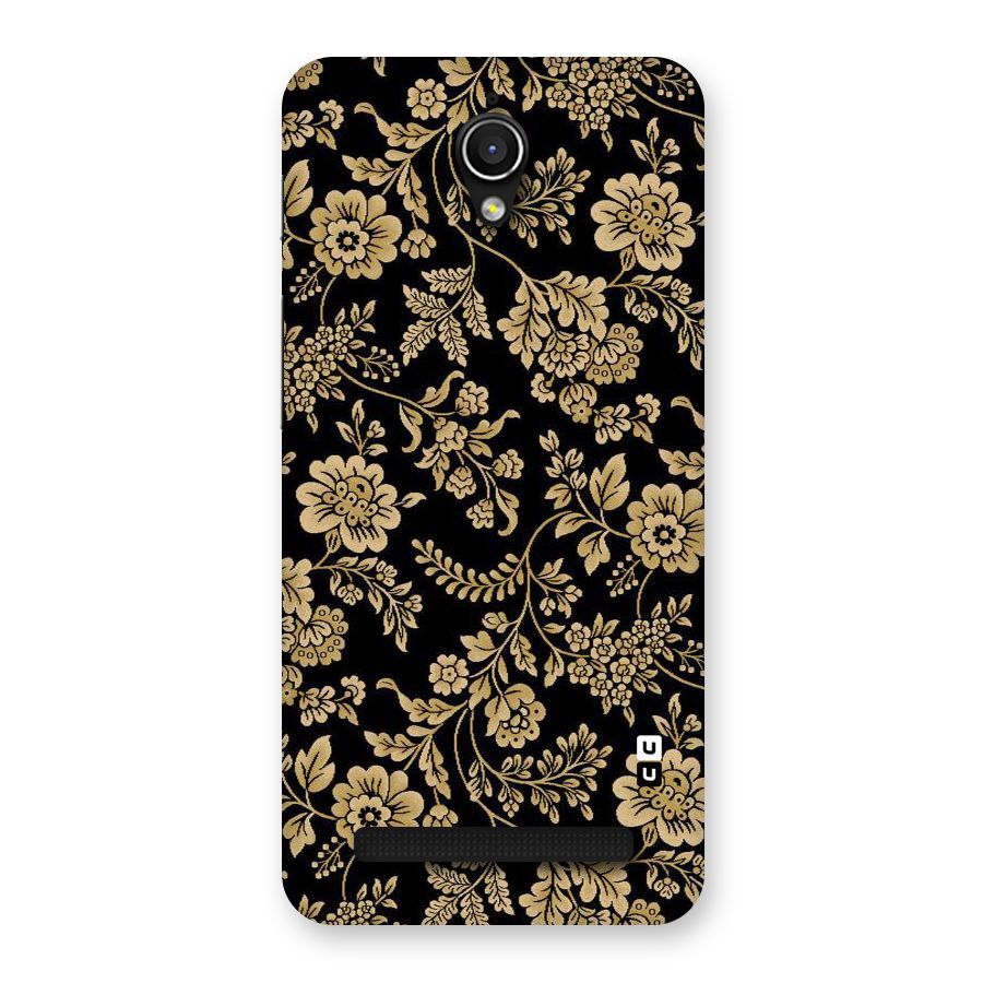Aesthetic Golden Design Back Case for Zenfone Go