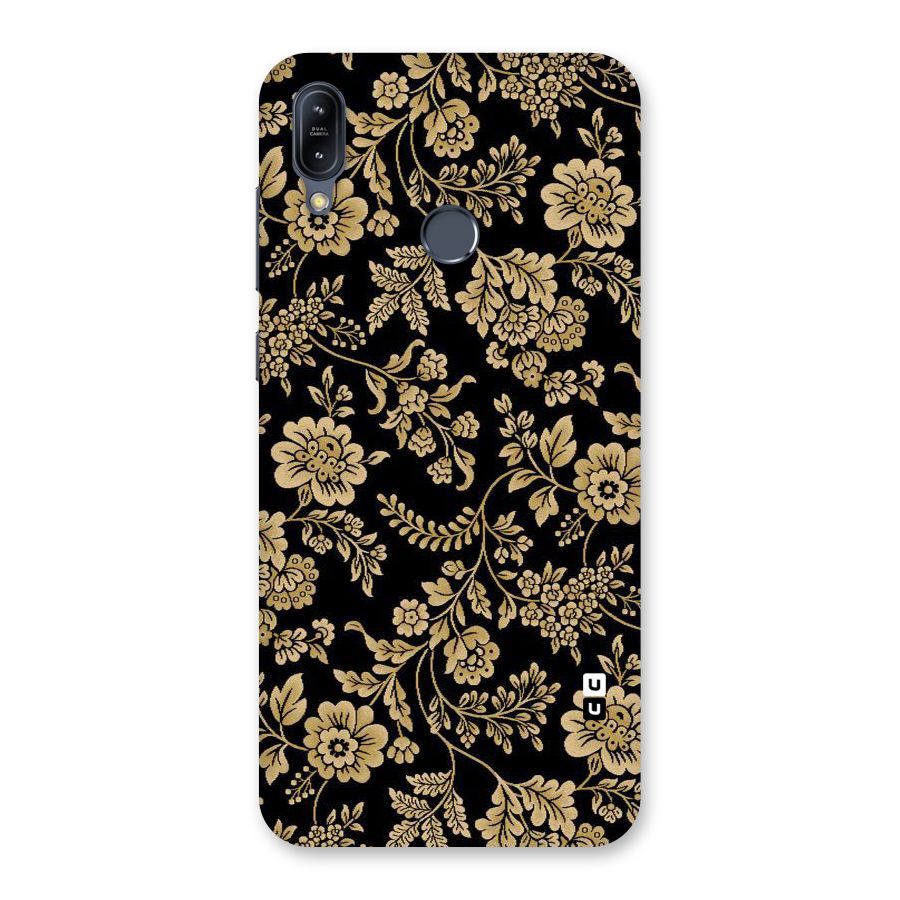 Aesthetic Golden Design Back Case for Zenfone Max M2