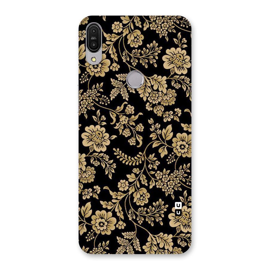 Aesthetic Golden Design Back Case for Zenfone Max Pro M1