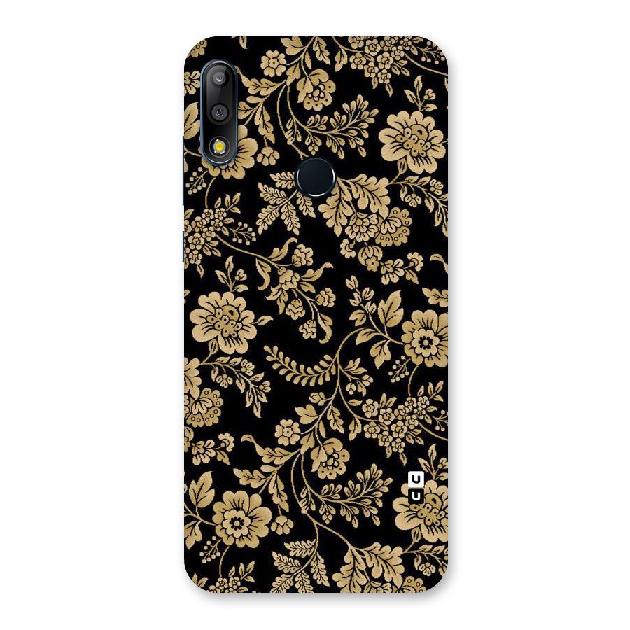 Aesthetic Golden Design Back Case for Zenfone Max Pro M2
