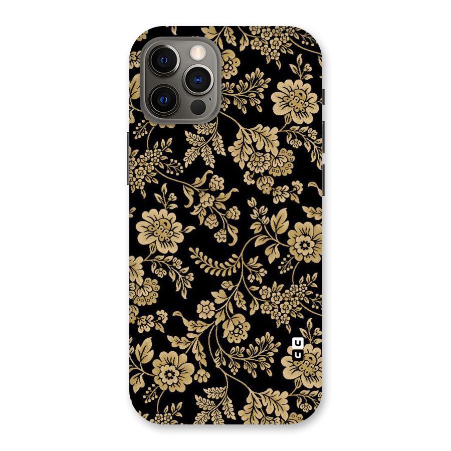 Aesthetic Golden Design Back Case for iPhone 12 Pro