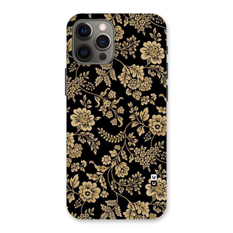 Aesthetic Golden Design Back Case for iPhone 12 Pro Max