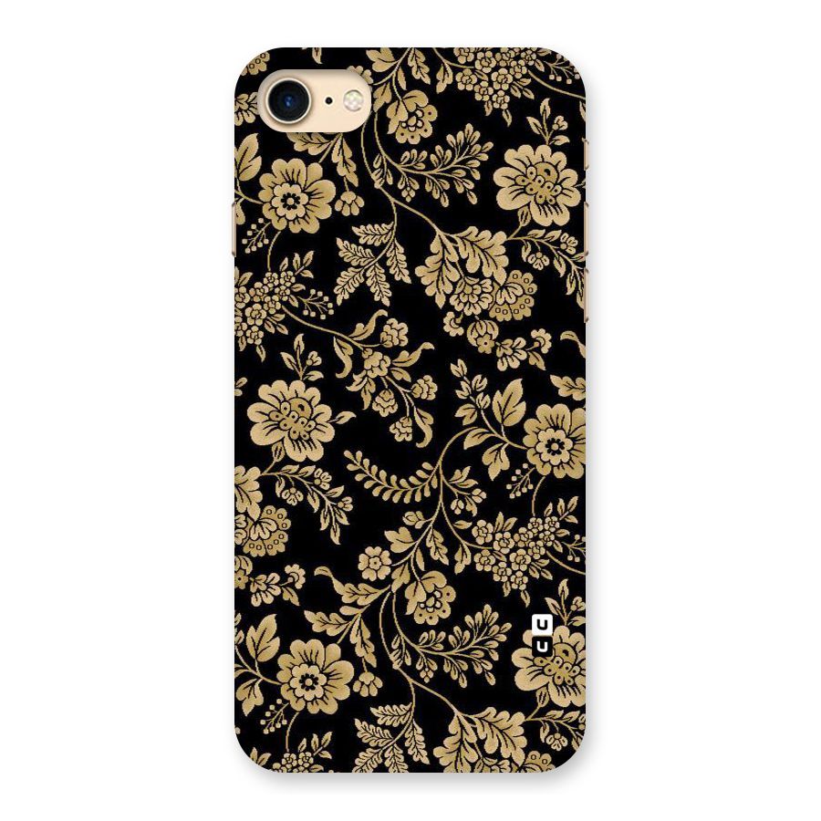 Aesthetic Golden Design Back Case for iPhone 7