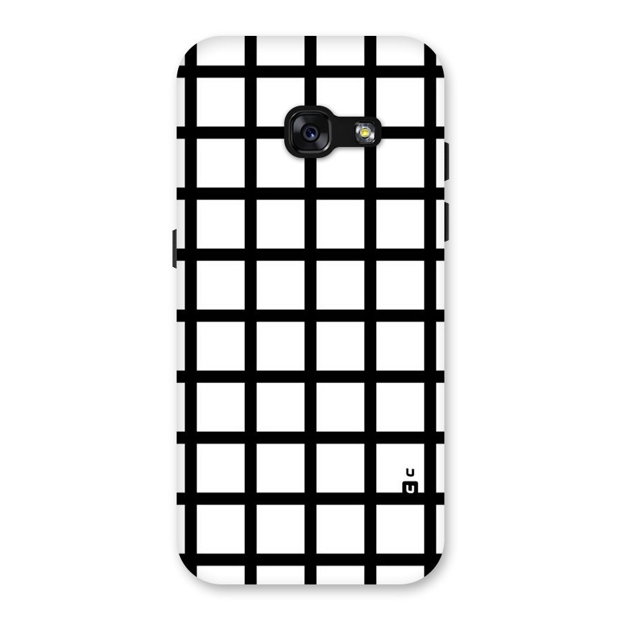 Aesthetic Grid Lines Back Case for Galaxy A3 (2017)