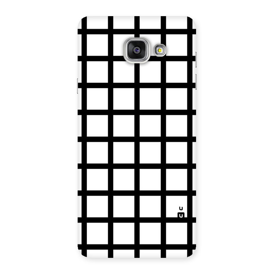 Aesthetic Grid Lines Back Case for Galaxy A7 2016