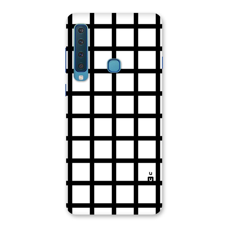 Aesthetic Grid Lines Back Case for Galaxy A9 (2018)
