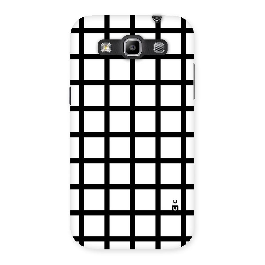 Aesthetic Grid Lines Back Case for Galaxy Grand Quattro