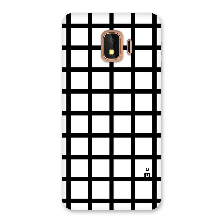 Aesthetic Grid Lines Back Case for Galaxy J2 Core