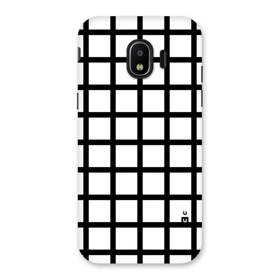 Aesthetic Grid Lines Back Case for Galaxy J2 Pro 2018