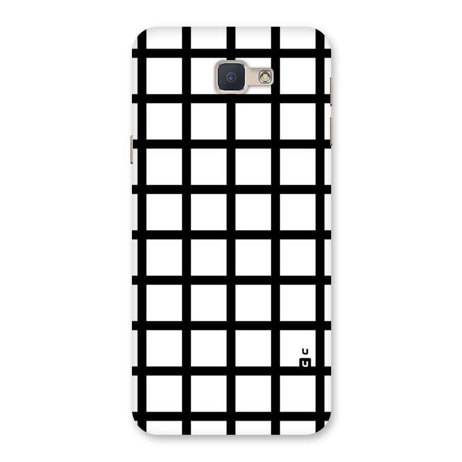 Aesthetic Grid Lines Back Case for Galaxy J5 Prime