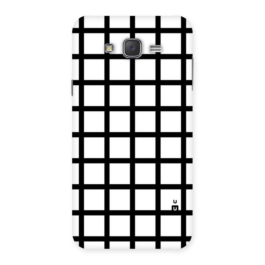 Aesthetic Grid Lines Back Case for Galaxy J7