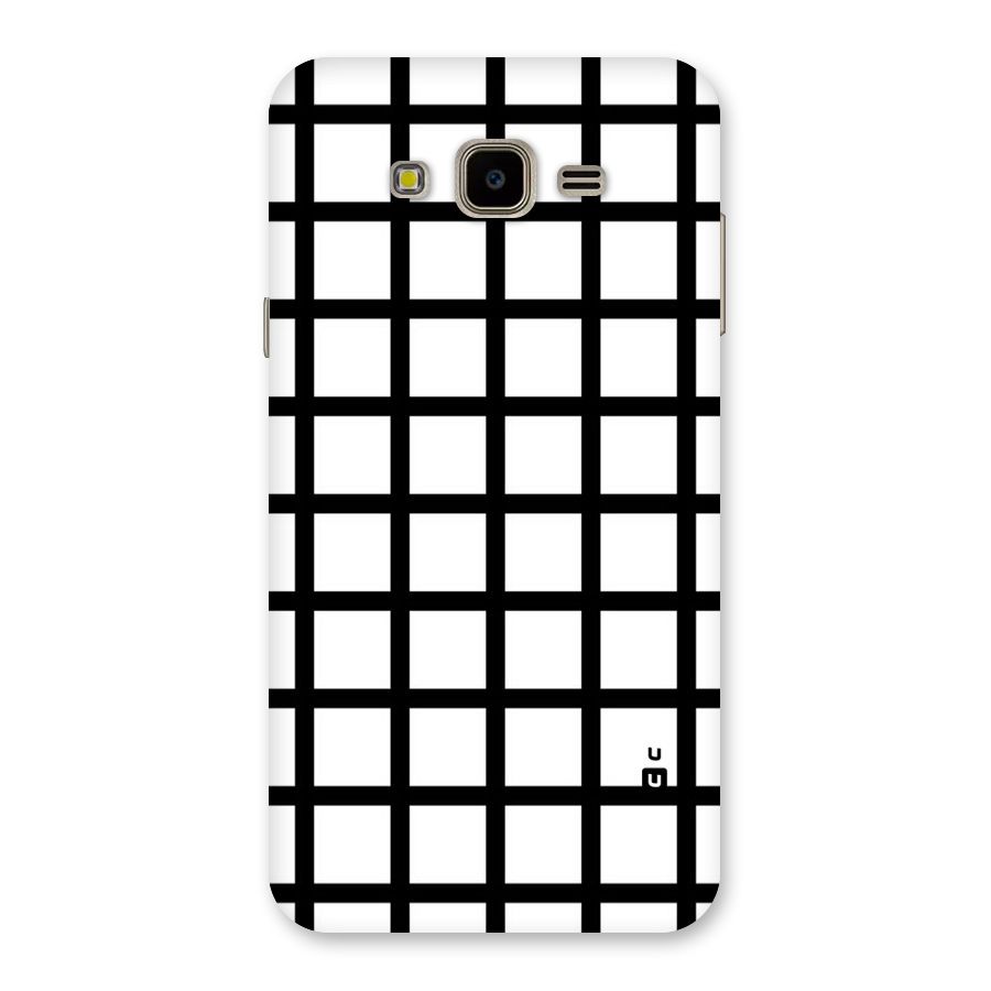 Aesthetic Grid Lines Back Case for Galaxy J7 Nxt
