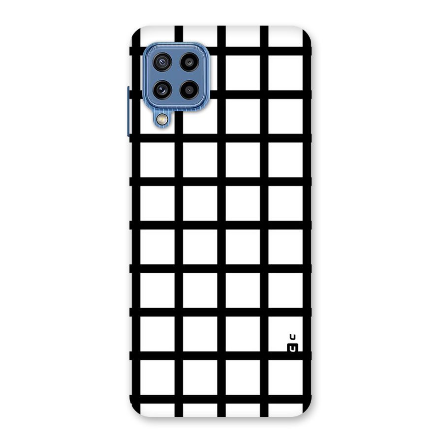 Aesthetic Grid Lines Back Case for Galaxy M32