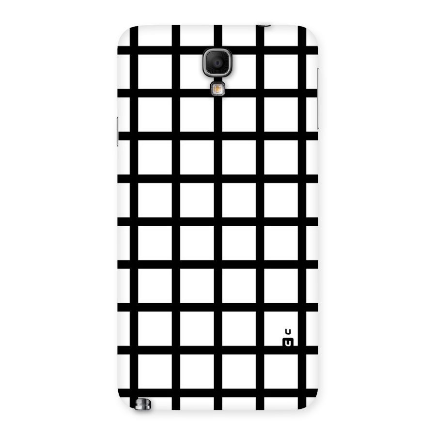 Aesthetic Grid Lines Back Case for Galaxy Note 3 Neo