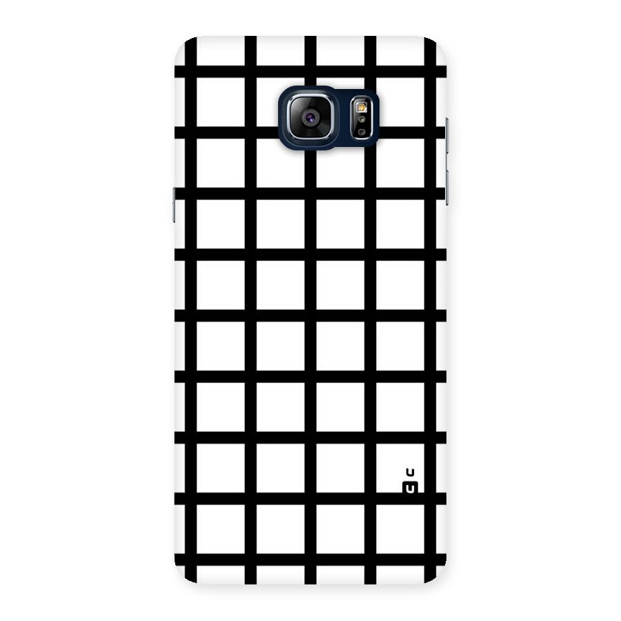 Aesthetic Grid Lines Back Case for Galaxy Note 5