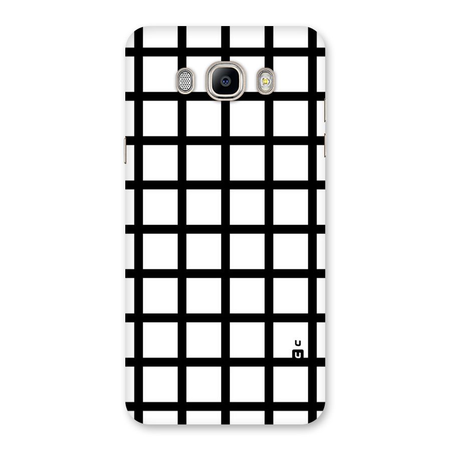 Aesthetic Grid Lines Back Case for Galaxy On8