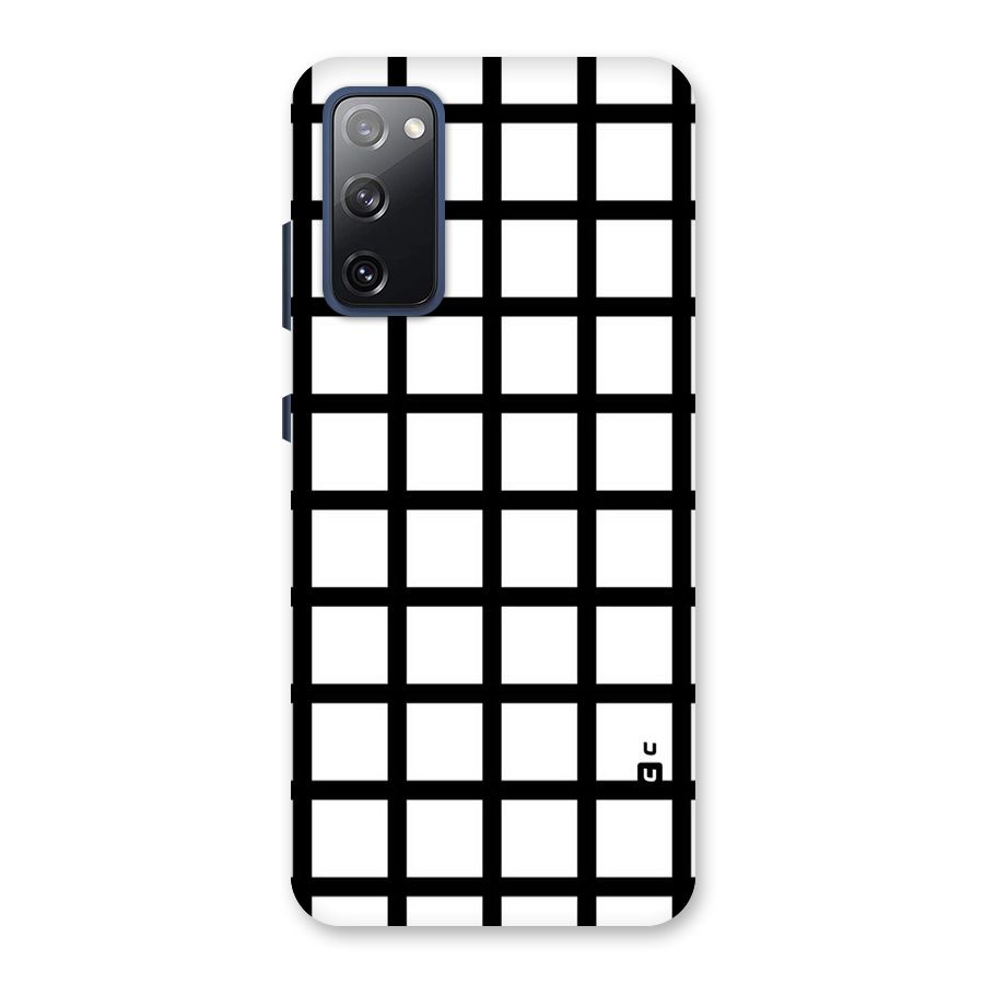 Aesthetic Grid Lines Back Case for Galaxy S20 FE