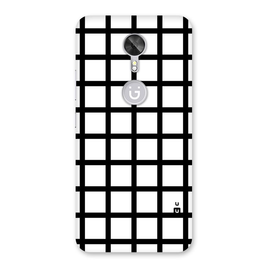 Aesthetic Grid Lines Back Case for Gionee A1