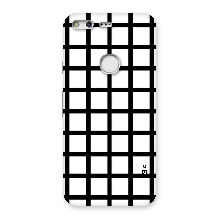 Aesthetic Grid Lines Back Case for Google Pixel