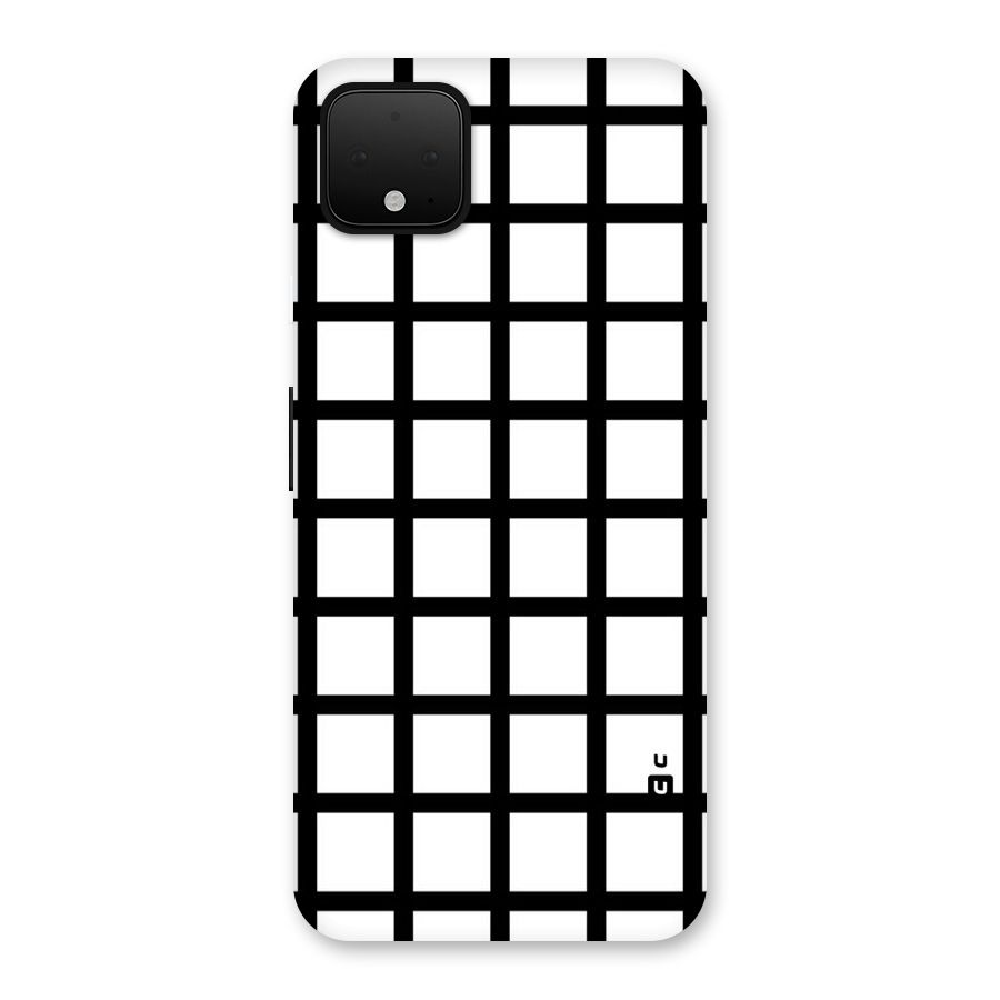 Aesthetic Grid Lines Back Case for Google Pixel 4 XL