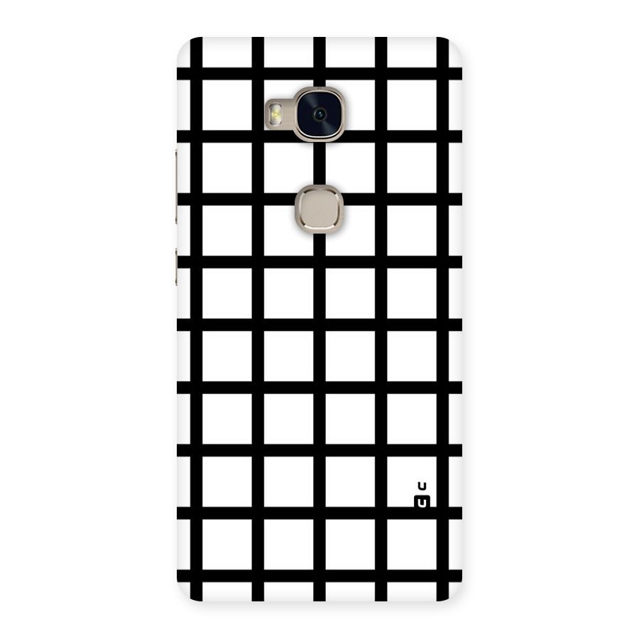 Aesthetic Grid Lines Back Case for Huawei Honor 5X