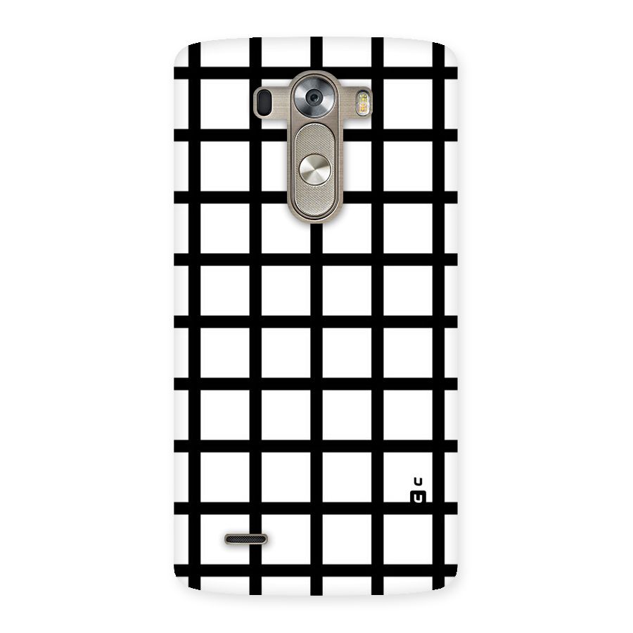 Aesthetic Grid Lines Back Case for LG G3