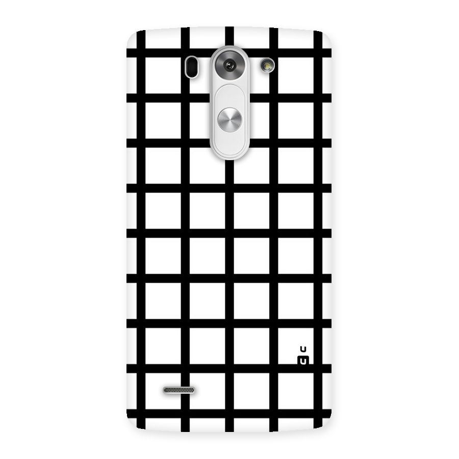 Aesthetic Grid Lines Back Case for LG G3 Beat