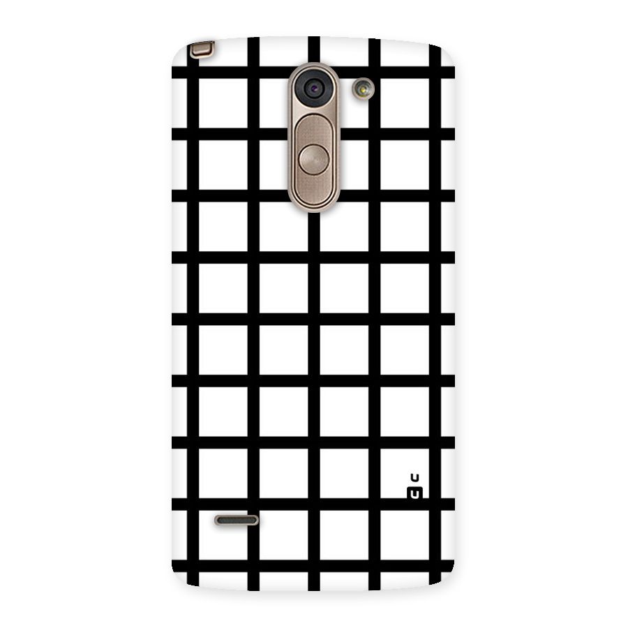 Aesthetic Grid Lines Back Case for LG G3 Stylus