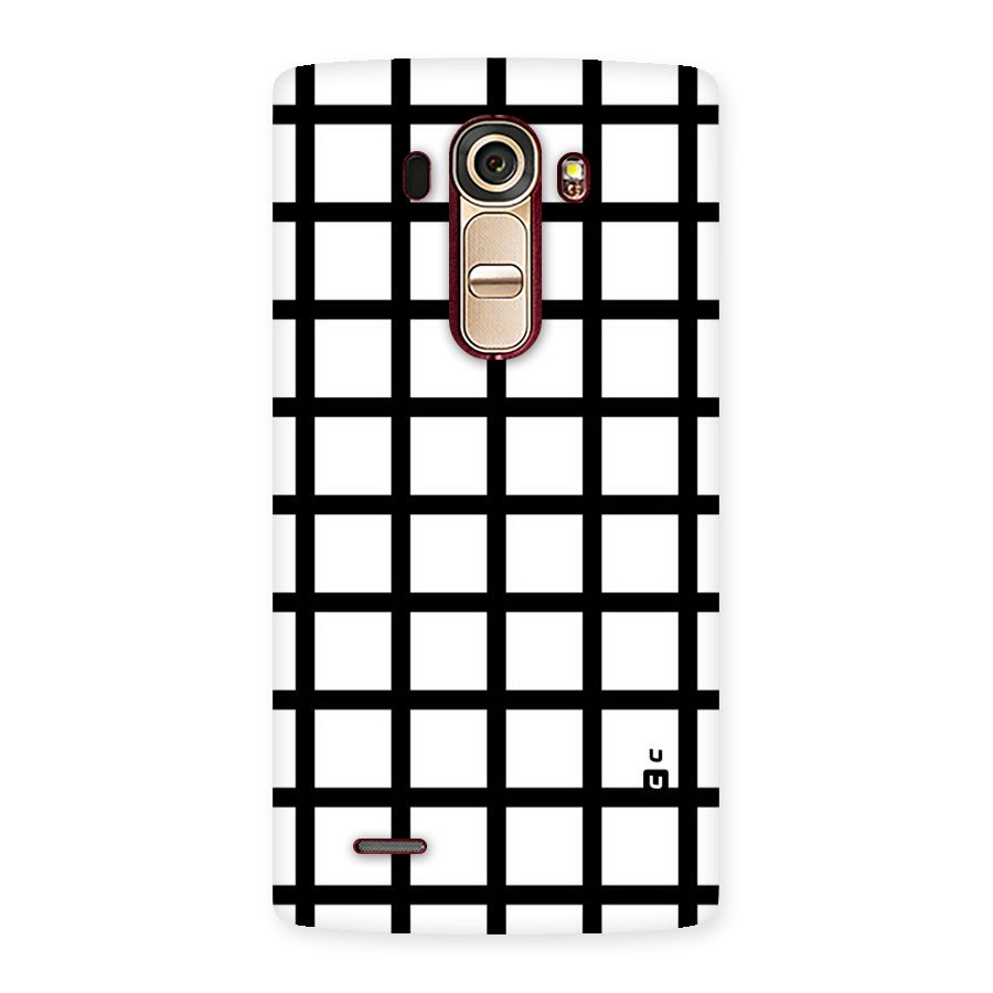 Aesthetic Grid Lines Back Case for LG G4