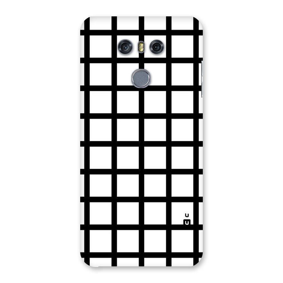 Aesthetic Grid Lines Back Case for LG G6