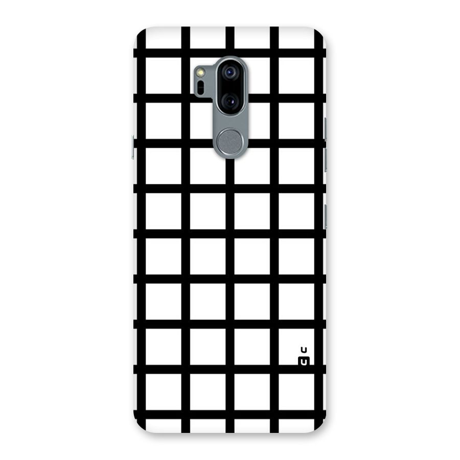 Aesthetic Grid Lines Back Case for LG G7