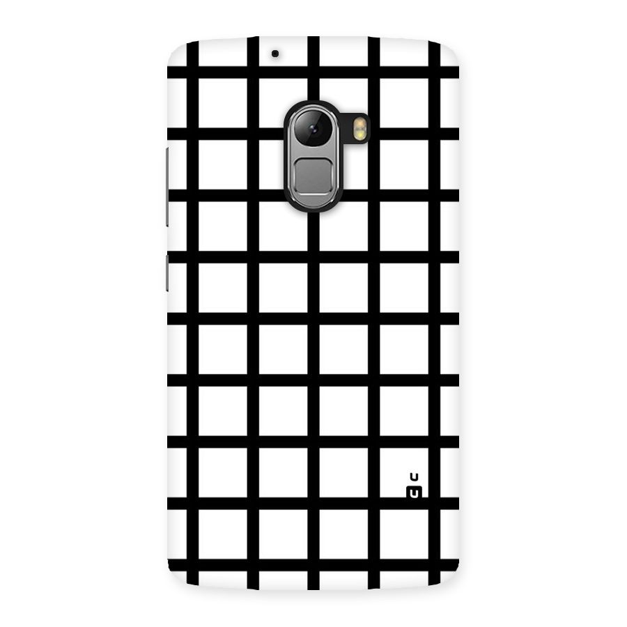 Aesthetic Grid Lines Back Case for Lenovo K4 Note