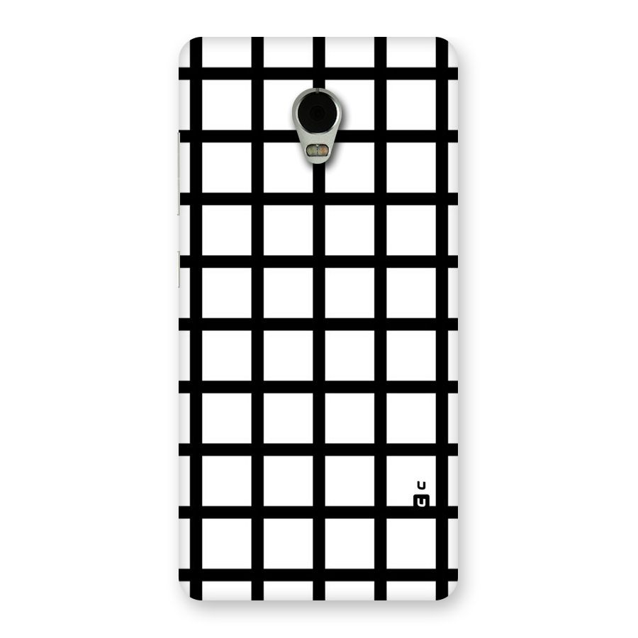 Aesthetic Grid Lines Back Case for Lenovo Vibe P1